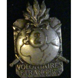 2° RMVE : 2° RÉGIMENT MARCHE DES VOLONTAIRES ÉTRANGERS (ABPD)