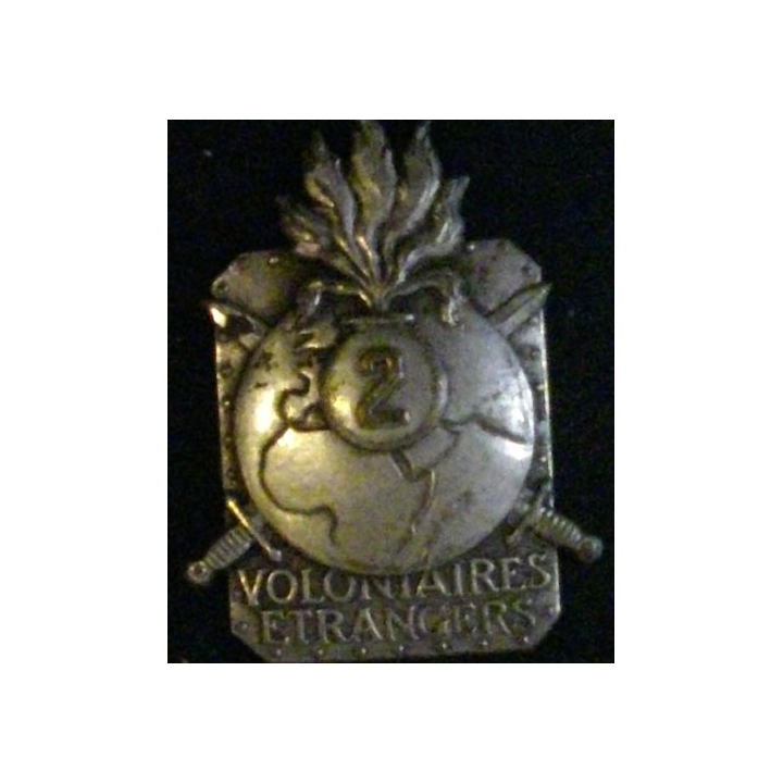 2° RMVE : 2° RÉGIMENT MARCHE DES VOLONTAIRES ÉTRANGERS (ABPD)