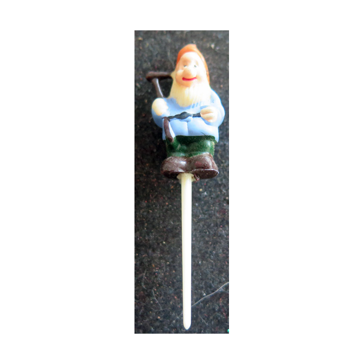 Petit lutin pour buche de Noël 3 x 1,5 cm