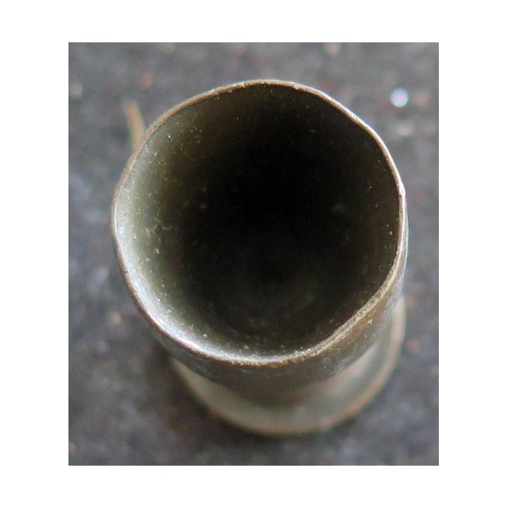 Petite coupe en laiton ancien diamètre 1,5 cm et 2,5 cm de haut