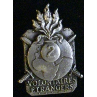 2° RMVE : 2° RÉGIMENT MARCHE DES VOLONTAIRES ÉTRANGERS