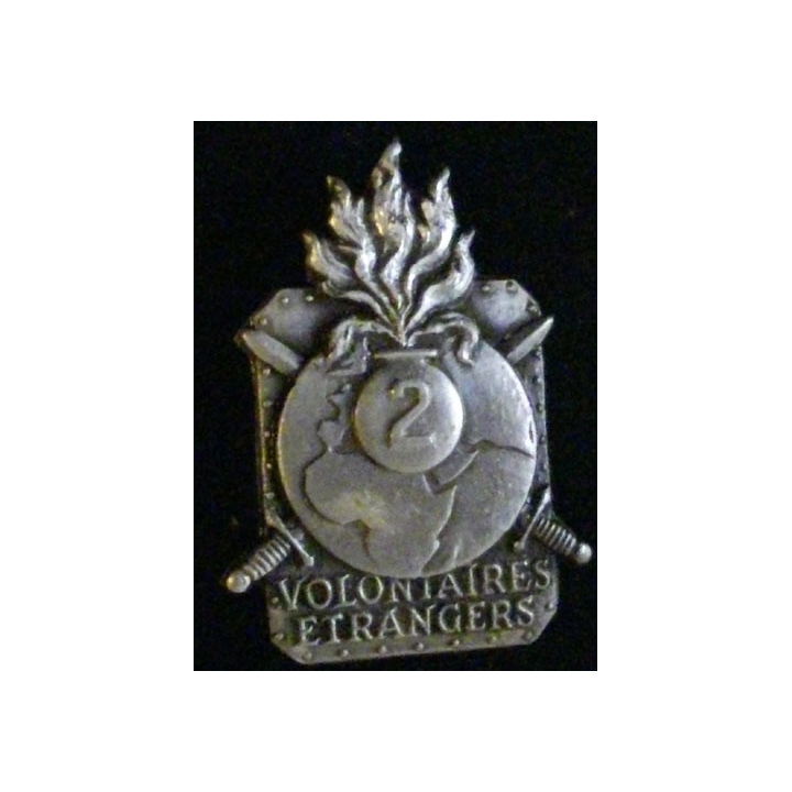 2° RMVE : 2° RÉGIMENT MARCHE DES VOLONTAIRES ÉTRANGERS