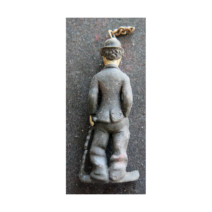 Porte clefs de Charlie Chaplin sans boucle d'attache