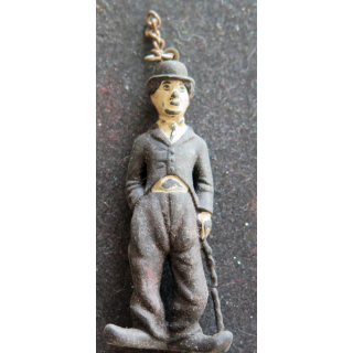 Porte clefs de Charlie Chaplin sans boucle d'attache