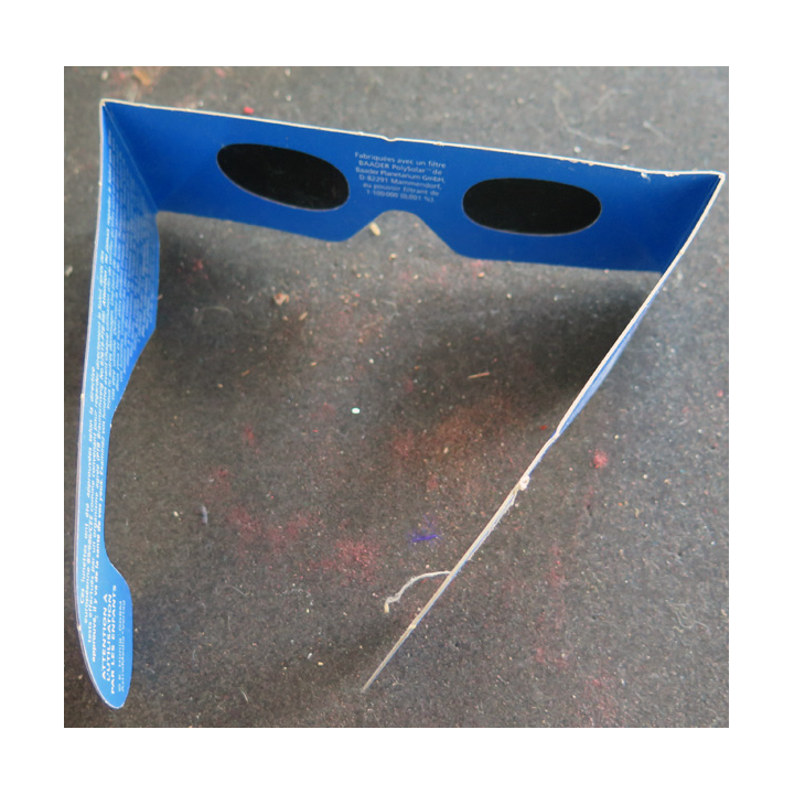 Lunettes à éclipse solaire du 11 août 1999 pour collection uniquement