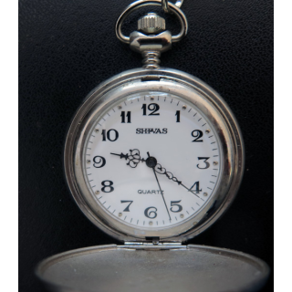 4° RE :  Montre cadeau à gousset SHIVAS avec inscription 4° régiment étranger