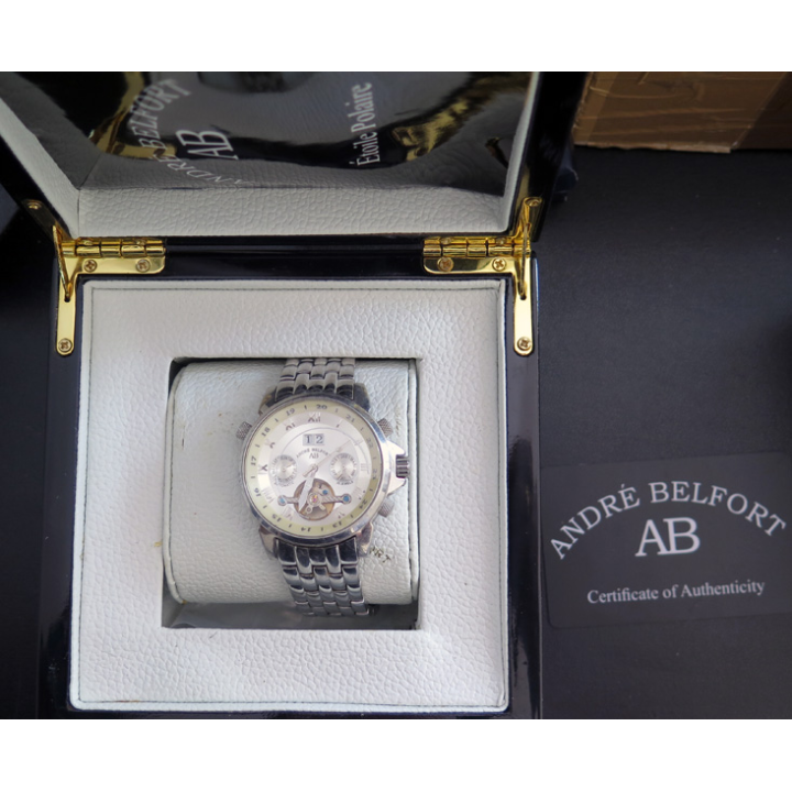 Montre André Belfort type étoile polaire complète dans boitier d'origine