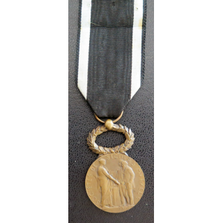 FRANCE : médaille d'honneur de la mutualité du ministère du travail et de la prévoyance sociale en bronze
