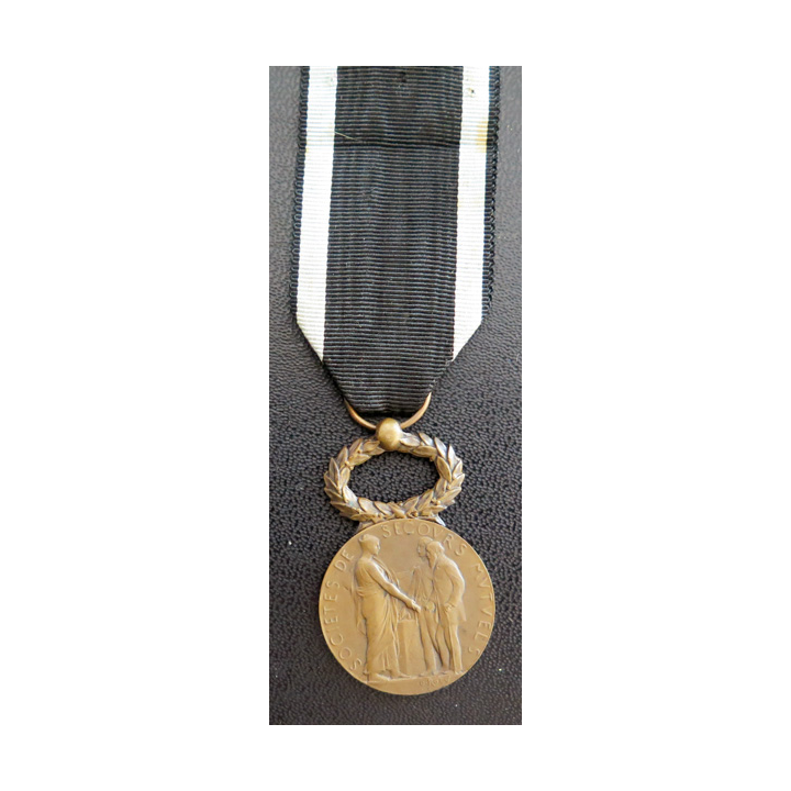 FRANCE : médaille d'honneur de la mutualité du ministère du travail et de la prévoyance sociale en bronze