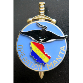 Insigne l'opération Manta Delsart