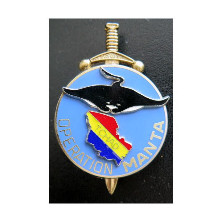 Insigne l'opération Manta Delsart