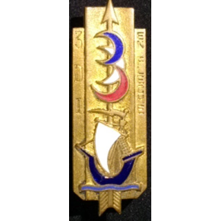 3° DI : 3° DIVISION d'INFANTERIE EN FLÈCHE (D 925) ÉMAIL