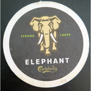 DESSOUS DE VERRE A BIÈRE Carlsberg diamètre 9,3 cm