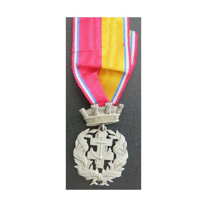 FRANCE : médaille de la société des sauveteurs de Meurthe et Moselle fabrication Siranga 3° république fin XIX°