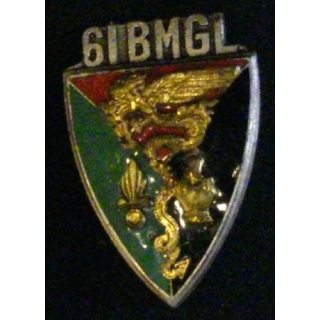 61° BMGL : 61° BATAILLON MIXTE GÉNIE LÉGION ÉMAIL