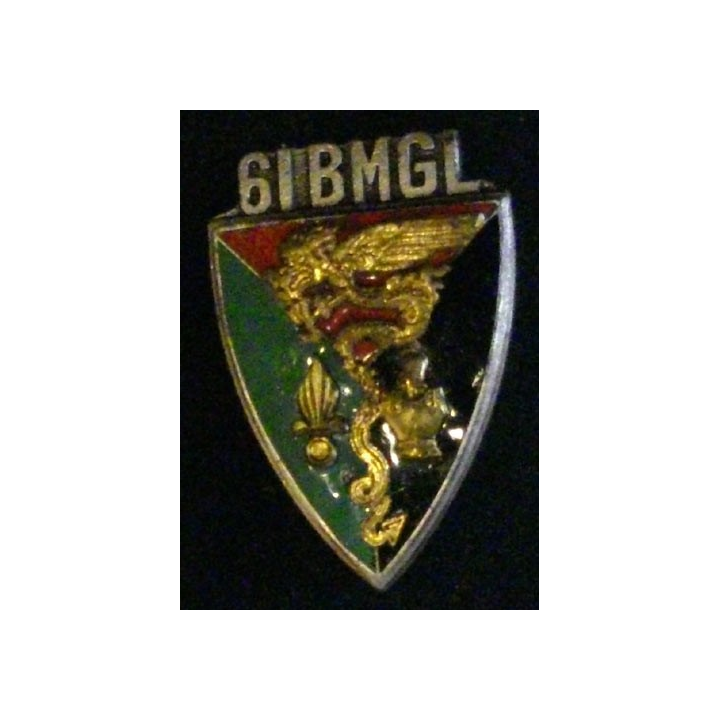 61° BMGL : 61° BATAILLON MIXTE GÉNIE LÉGION ÉMAIL