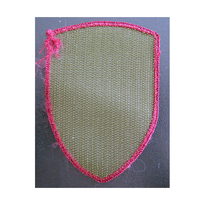11° BP : insigne tissu sur scratch de l'Etat Major de la 11° Brigade parachutiste type étoile