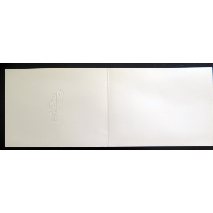 Carton de correspondance de la Promotion de Saint Cyr Souvenir de napoléon 1968-1970