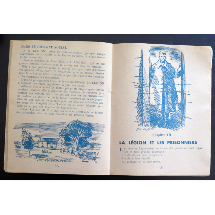 Guide pratique du Combattant rapatrié avec comme 2° partie La légion édité vers 1945