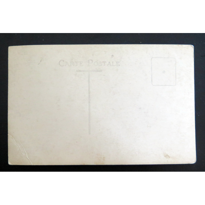 Carte postale militaire de soldats en permission dans les années 1914-1915