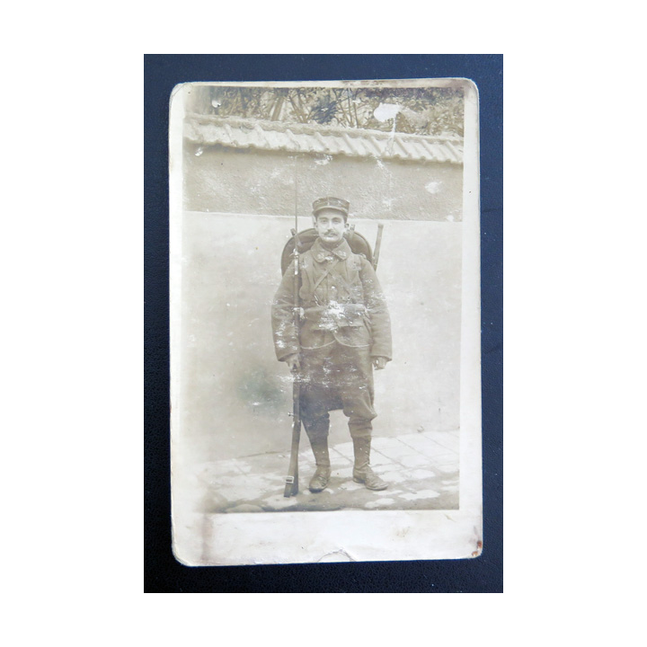 Carte postale militaire de Félix Roux 23° régiment d'Infanterie Coloniale