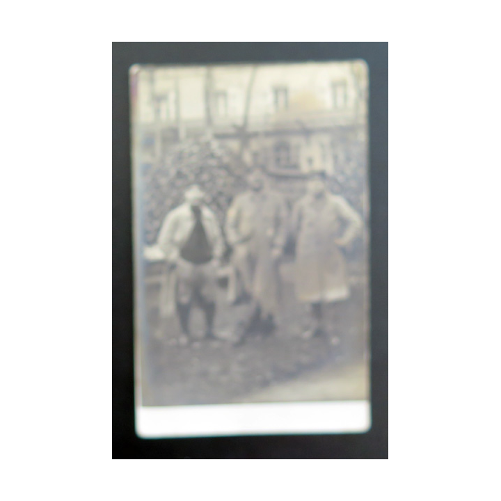 Carte postale militaire de soldats en permission à Toulouse en février 1915
