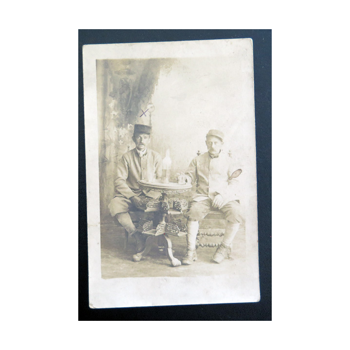 Carte postale militaire de Pépé Le Coz guerre 1914-1918