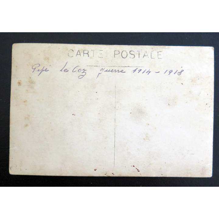 Carte postale militaire de Pépé Le Coz guerre 1914-1918