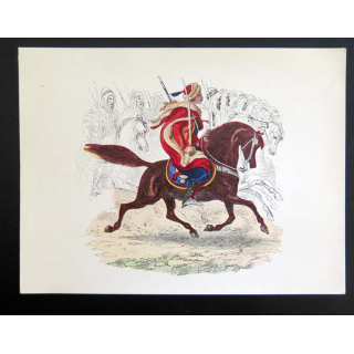 Carte de correspondance militaire du 9° RSA 9° régiment de spahis algériens
