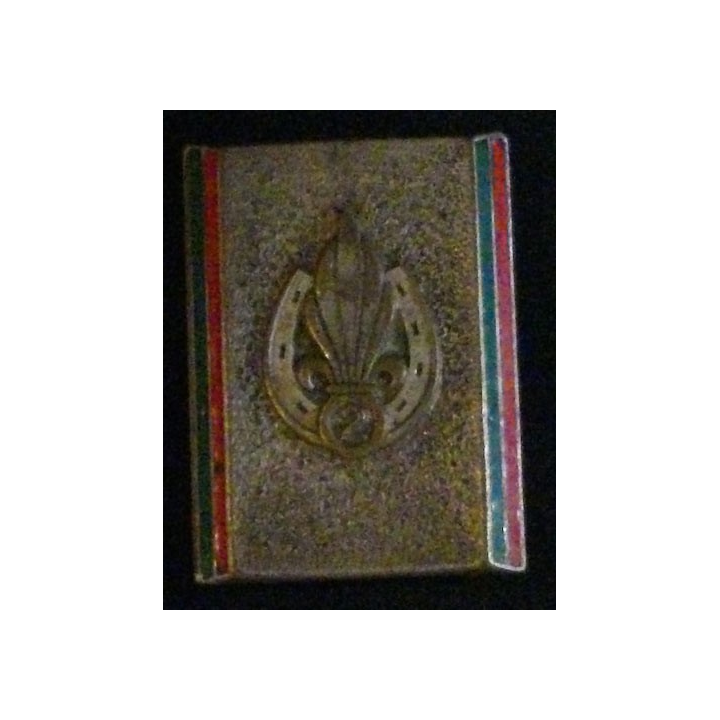 2° REI : 2° RÉGIMENT ÉTRANGER D'INF (DRAGO) 2 BOLÉROS ÉMAIL