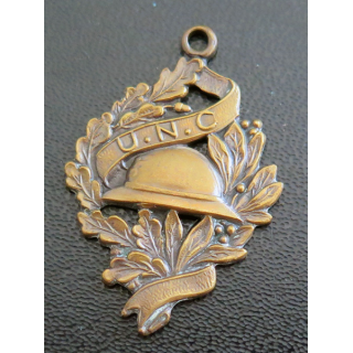 FRANCE : Médaille de l'UNC union nationale des combattants en bronze sans ruban fabrication Chobillon