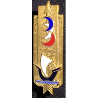 3° DI : 3° DIVISION d'INFANTERIE EN FLÈCHE (MARDINI) ÉMAIL
