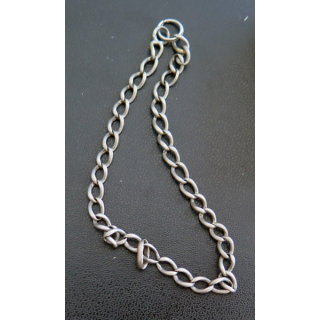 Chaîne Bracelet ancienne en métal 21 cm de longueur
