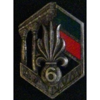 6° REI : 6° RÉGIMENT ÉTRANGER D'INFANTERIE (RETIRAGE NON MARQUÉ)