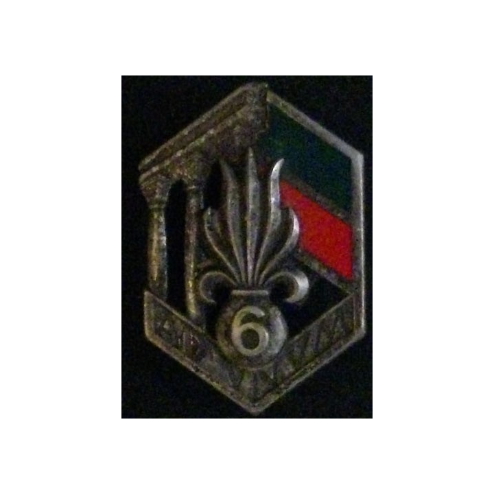 6° REI : 6° RÉGIMENT ÉTRANGER D'INFANTERIE (RETIRAGE NON MARQUÉ)