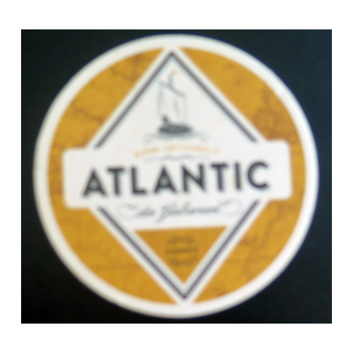 DESSOUS DE VERRE A BIÈRE Atlantic des Gabariers diamètre 10 cm