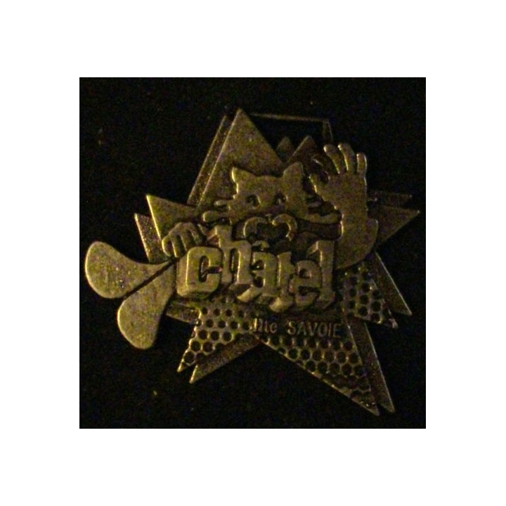 MÉDAILLE D'ARGENT DE LA VILLE DE CHATEL (74) LARGEUR 5,5 cm