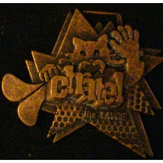 MÉDAILLE CUIVRÉE DE LA VILLE DE CHATEL (74) LARGEUR 5,5 cm