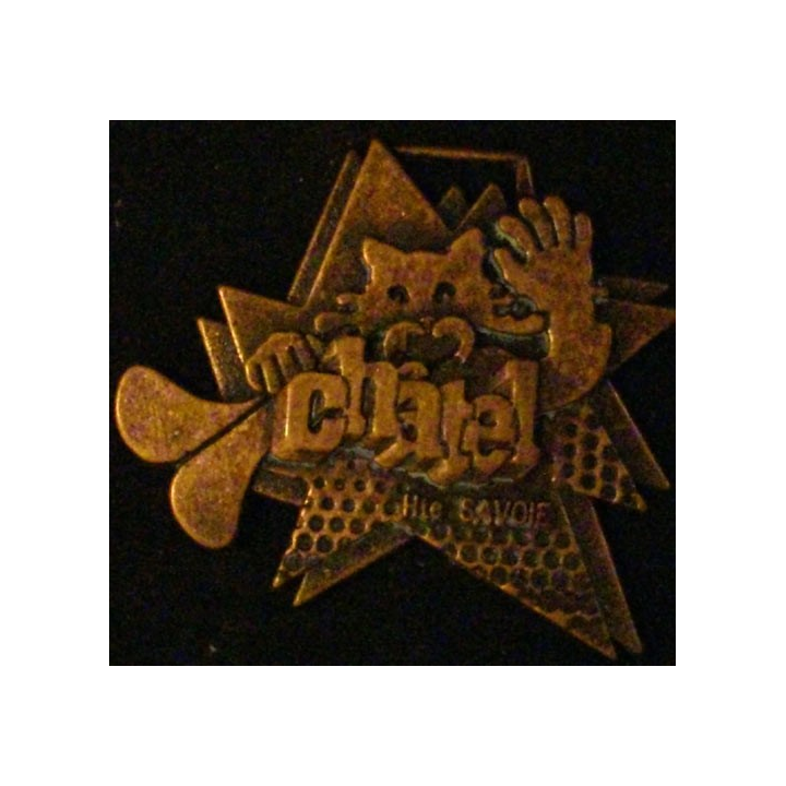 MÉDAILLE CUIVRÉE DE LA VILLE DE CHATEL (74) LARGEUR 5,5 cm