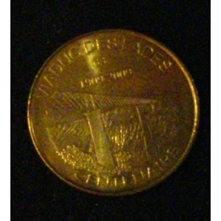 MÉDAILLE DU CENTENAIRE DU VIADUC DES FADES 1909-2009 3,3 cm
