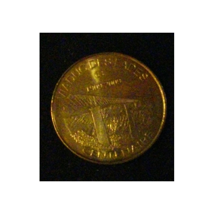 MÉDAILLE DU CENTENAIRE DU VIADUC DES FADES 1909-2009 3,3 cm