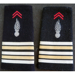 Paire de fourreaux de Lieutenant-Colonel de pompiers