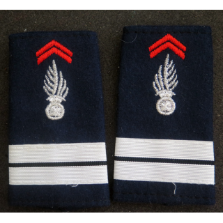 Paire de fourreaux de Lieutenant de pompiers