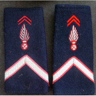 Paire de fourreaux de Sergent de pompiers