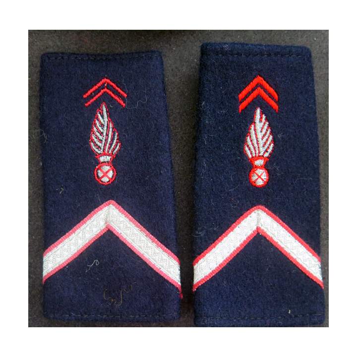Paire de fourreaux de Sergent de pompiers