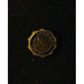 PIN'S : AMERICAN LEGION US SUR VIS ÉMAIL (DIAMÈTRE 1,4 cm)