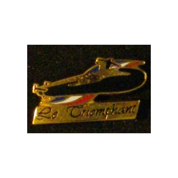 PIN'S : SOUS MARIN LE TRIOMPHANT (LARGEUR : 3 cm)