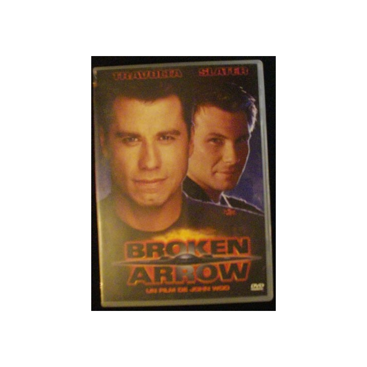 DVD : BROKEN ARROW DE JOHN WOO AVEC TRAVOLTA ET SLATER