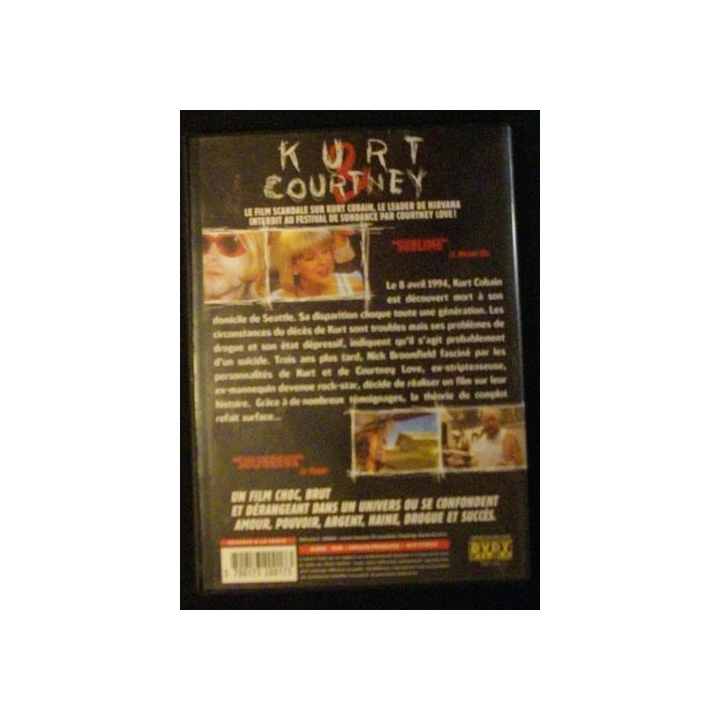 DVD : KURT COURTNEY DE NICK BROOMFIELD