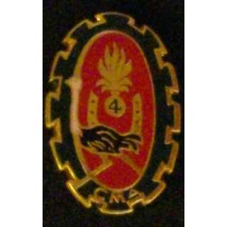 4° REI : 4° RÉGIMENT ÉTRANGER D'INFANTERIE CMA COU ROSE (A.B.P)